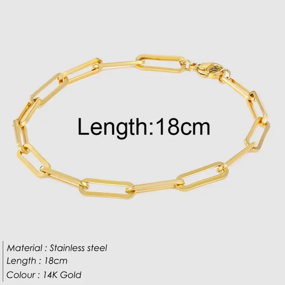 Dainty gold bracelets x 4 - Picture 5 of 8